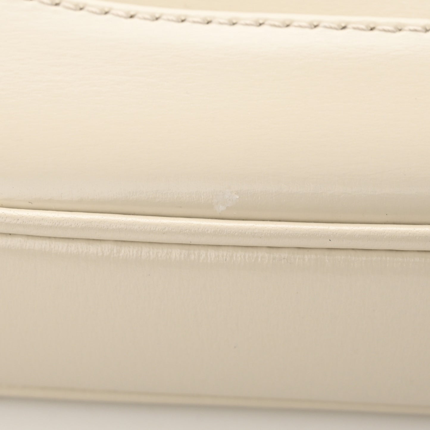 Boarded Dyana Lux Calfskin Small Jackie 1961 Hobo Mystic White