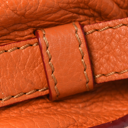 Chloe Grained Calfskin Small Marcie Saddle Bag Wood Rose 11 of 15