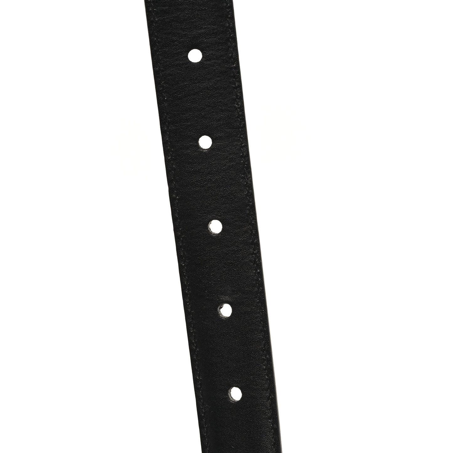 Box Calfskin Medium 25mm Triomphe Belt 80 32 Black