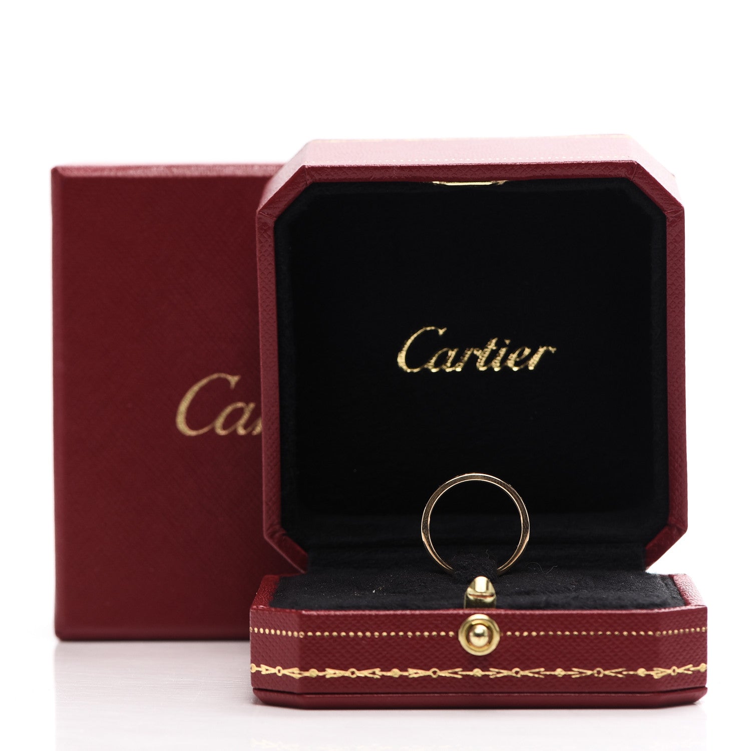 Cartier 18K Yellow Gold 5.5mm LOVE Ring 49 4.75 6 of 6
