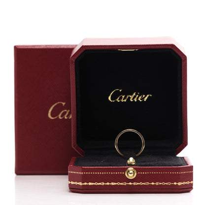 Cartier 18K Yellow Gold 5.5mm LOVE Ring 49 4.75 6 of 6