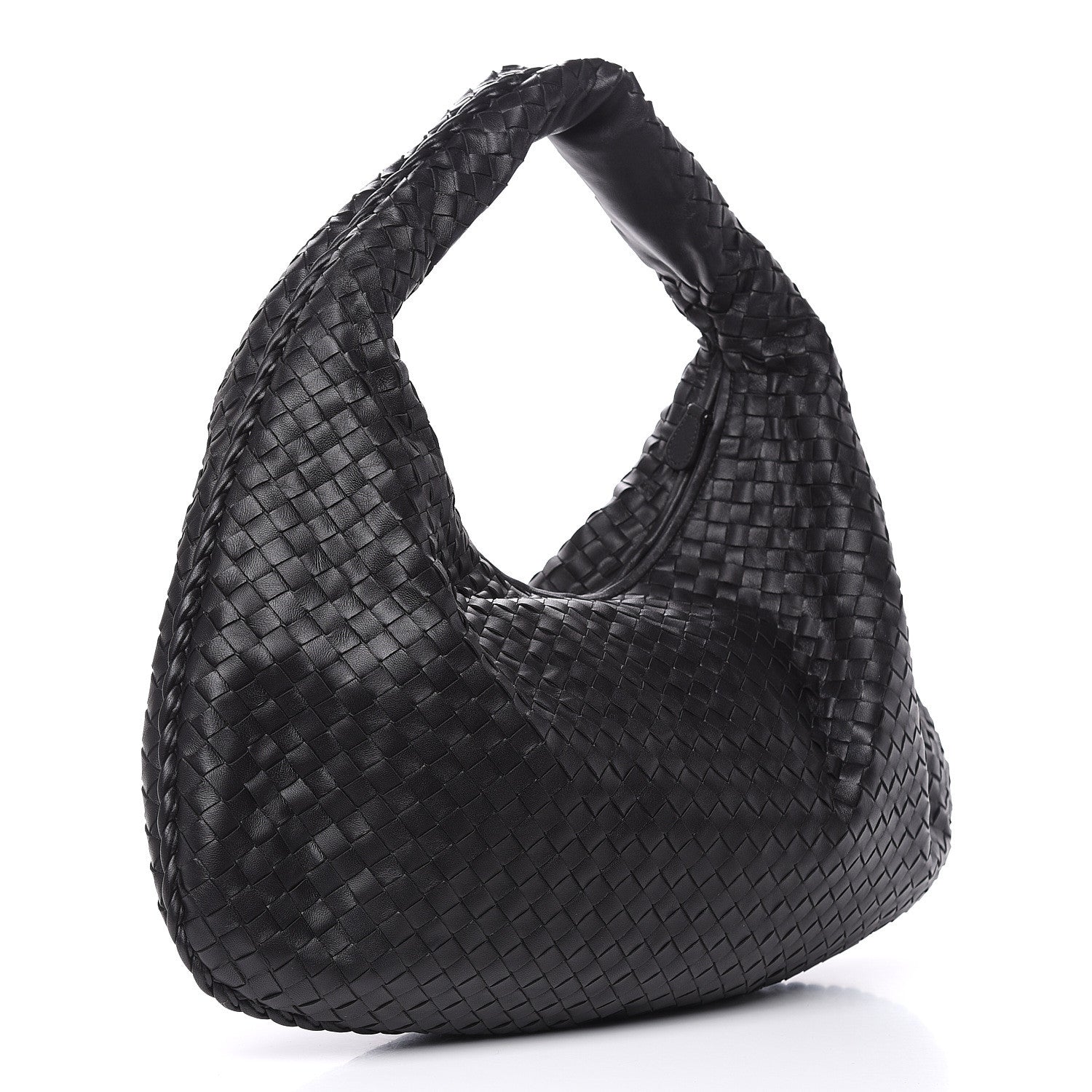 Bottega Veneta Nappa Intrecciato Large Veneta Hobo Black 3 of 8
