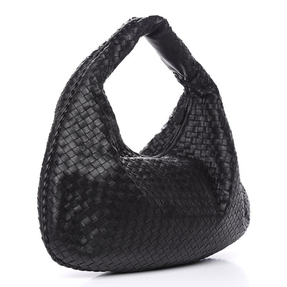 Bottega Veneta Nappa Intrecciato Large Veneta Hobo Black 3 of 8