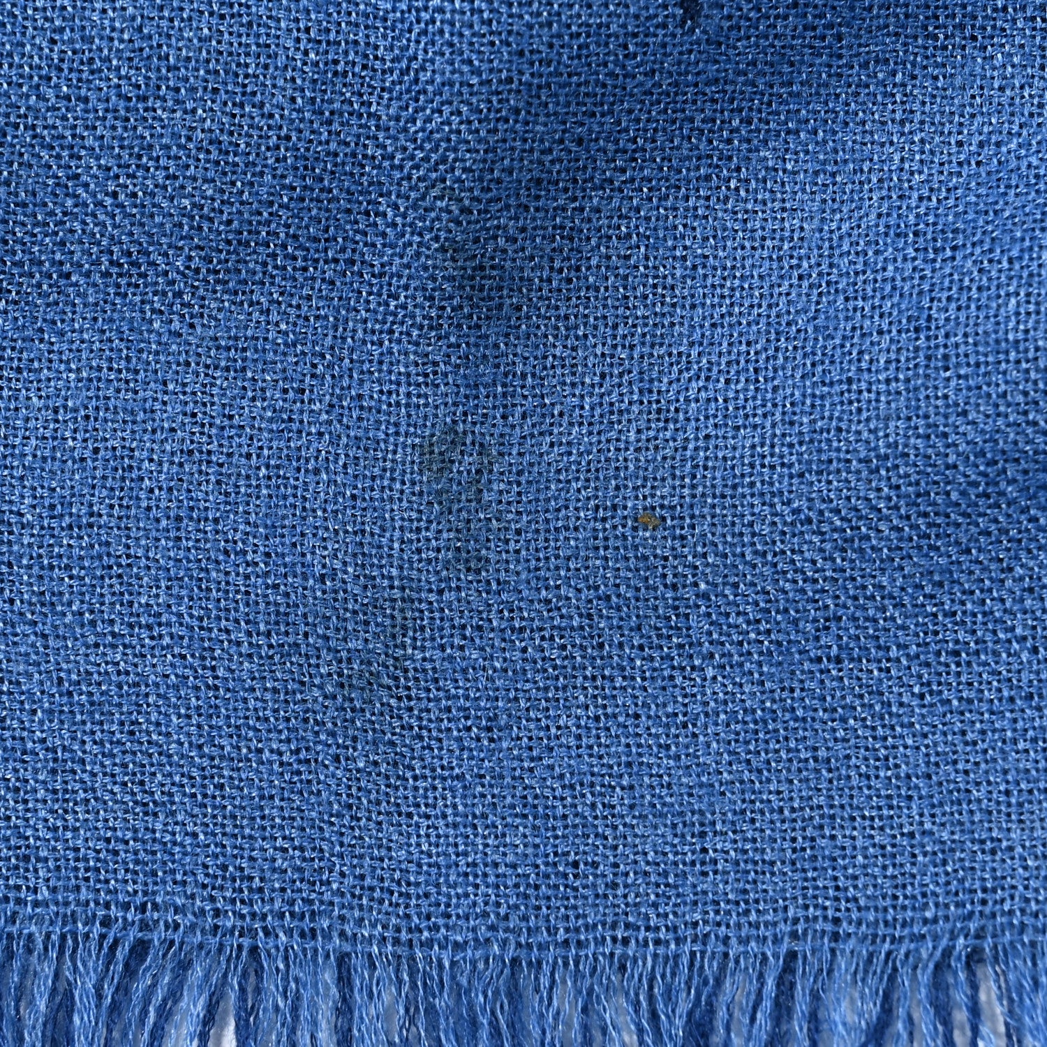 Hermes Cashmere Silk Whispering Horses Echarpe Muffler Mediterranee Indigo 6 of 11
