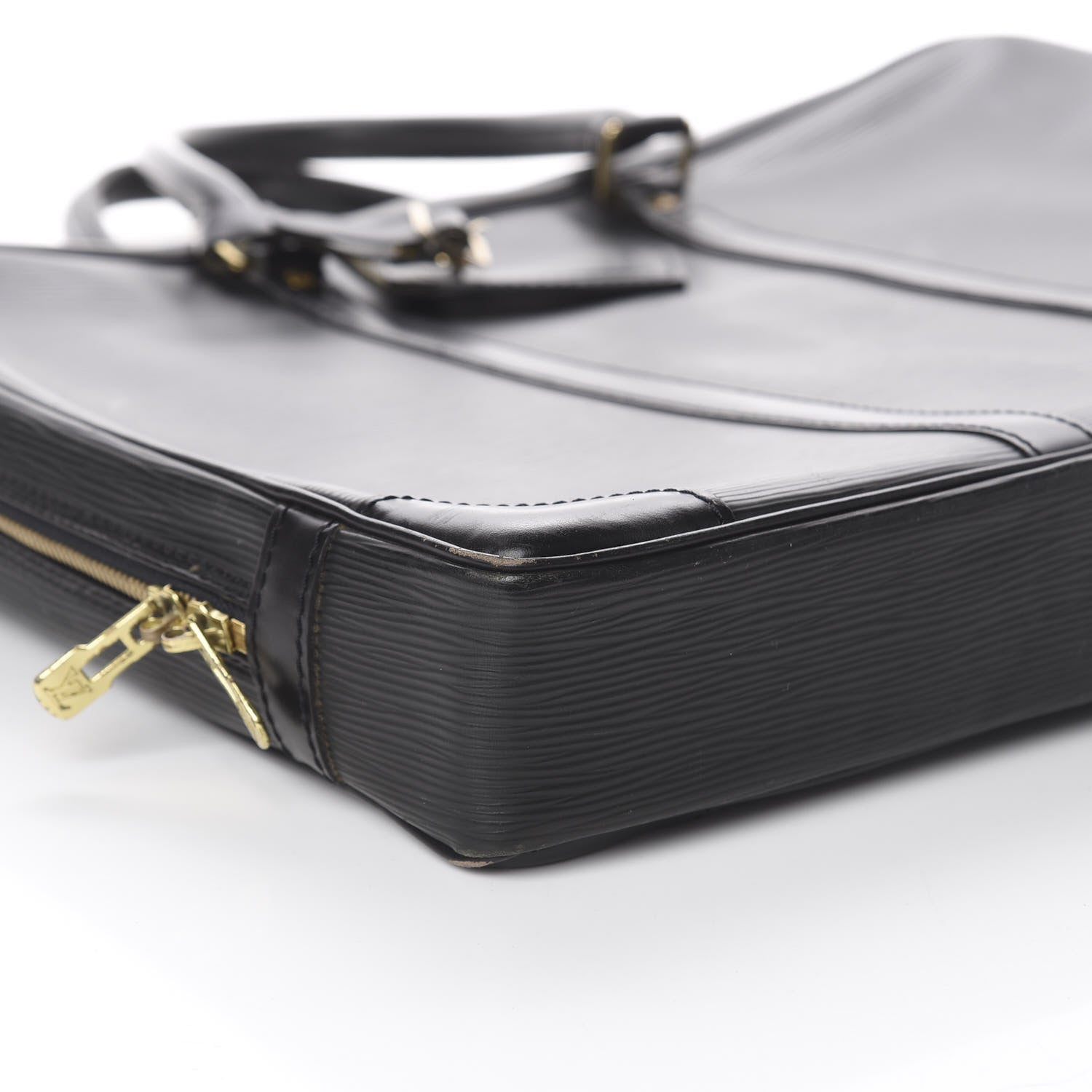 Louis Vuitton Epi Porte-Documents Voyage Briefcase Black 5 of 8