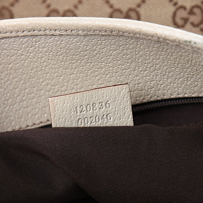 Gucci Monogram Large Eclipse Tote Beige White 8 of 11