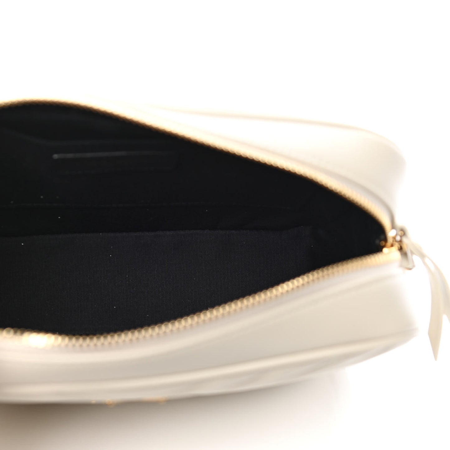 Calfskin Matelasse Monogram Lou Camera Bag Crema Soft