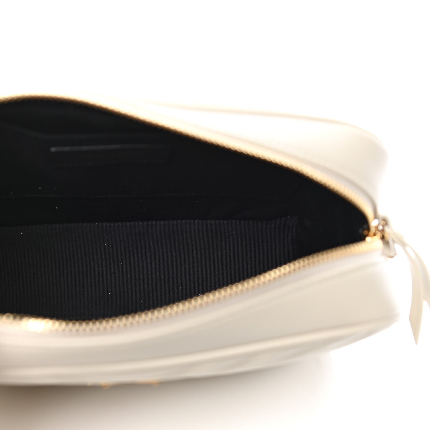 Saint Laurent Calfskin Matelasse Monogram Lou Camera Bag Crema Soft 6 of 10