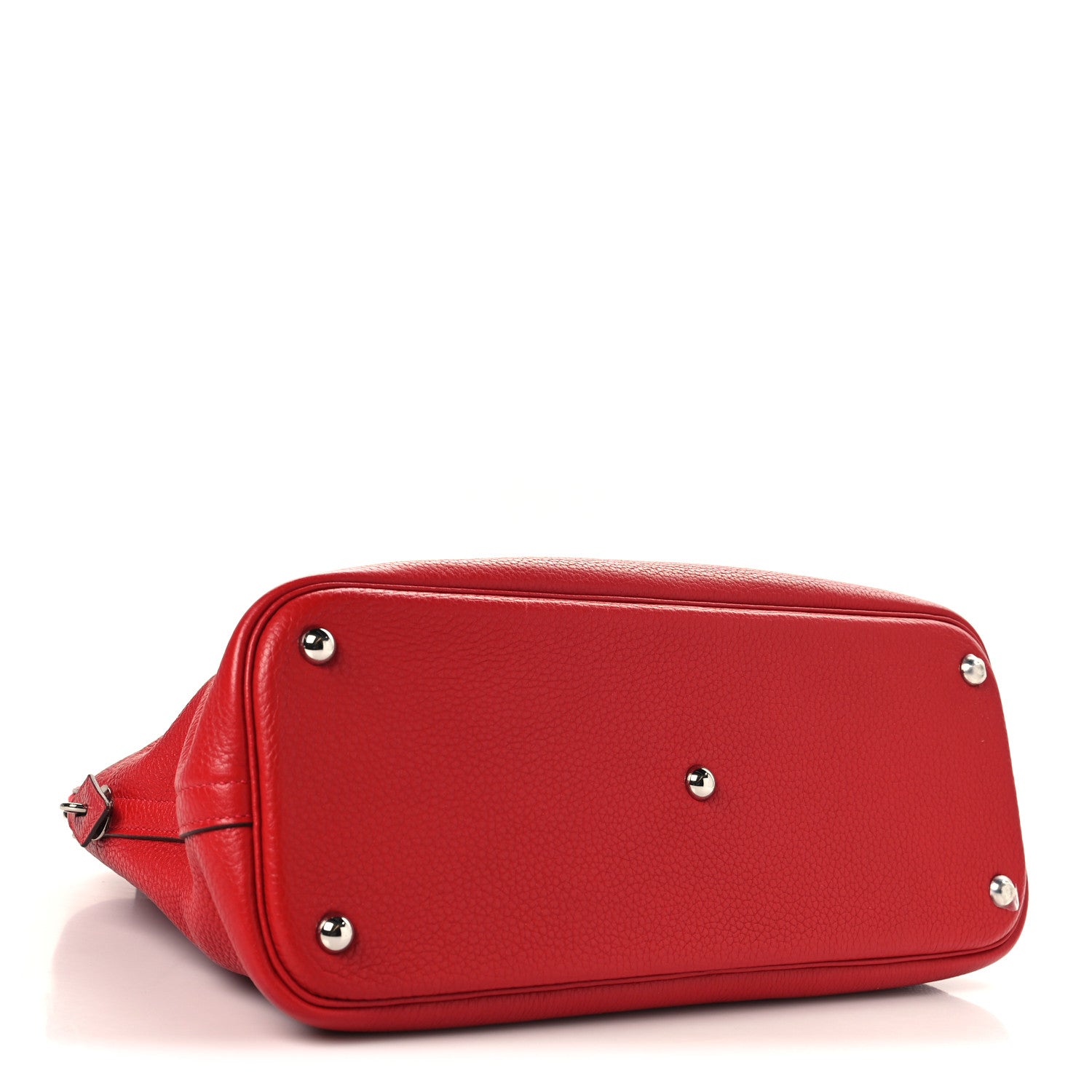 Hermes Taurillon Clemence Bolide 35 Rouge Casaque 3 of 9