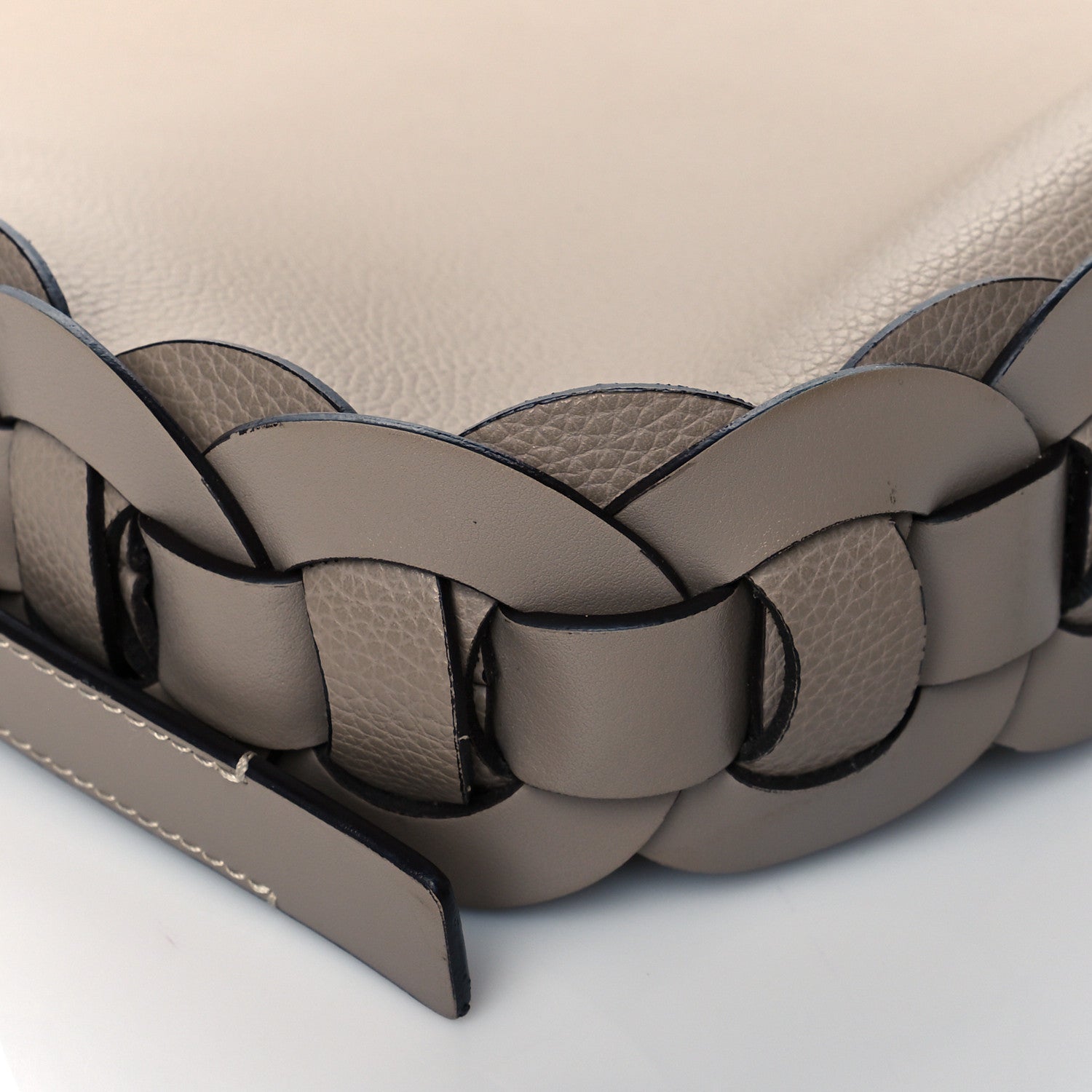 Chloe Small Grain Smooth Calfskin Medium Darryl Hobo Motty Grey 8 of 10