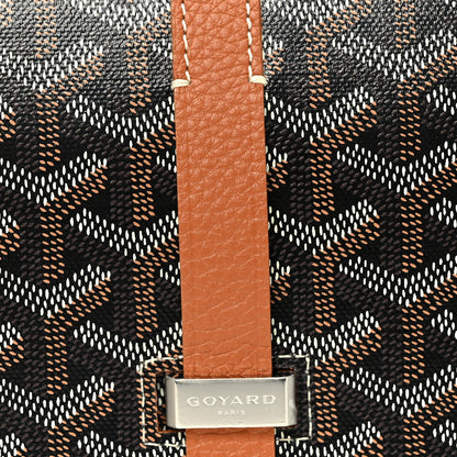 Goyard Goyardine Belvedere II MM Messenger Bag Black Gold 7 of 9