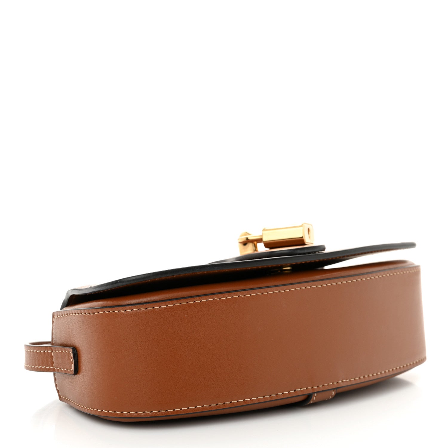 Celine Smooth Calfskin Tabou Clutch On Strap Tan 4 of 11