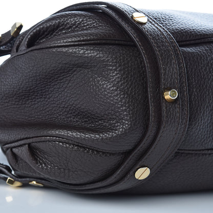 Versace Calfskin Shoulder Bag Brown 16 of 17