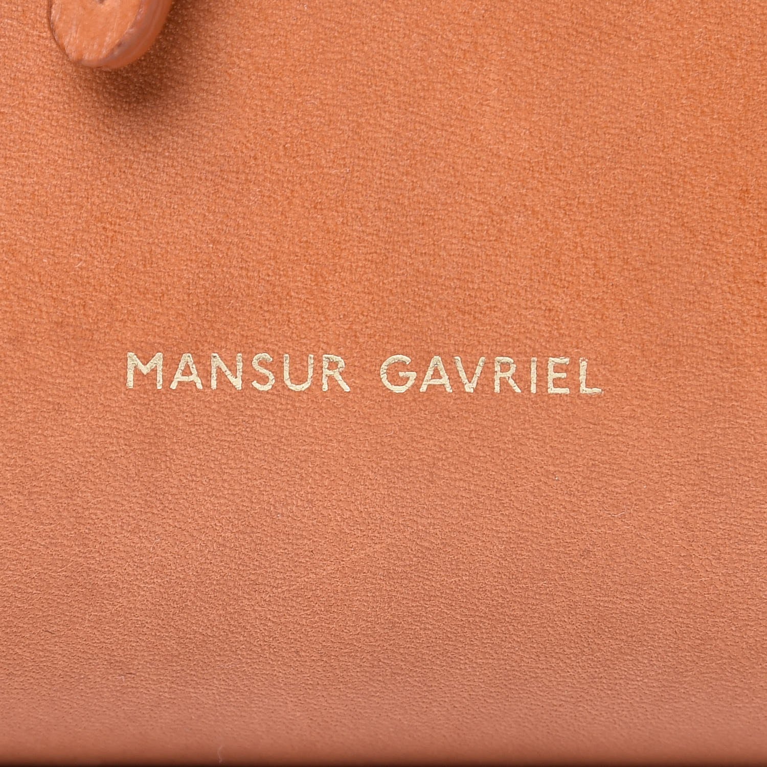 Mansur Gavriel Calfskin Mini Bucket Bag Cammello Rosa 6 of 11
