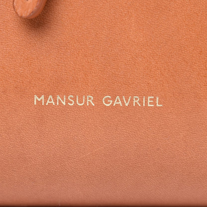 Mansur Gavriel Calfskin Mini Bucket Bag Cammello Rosa 6 of 11