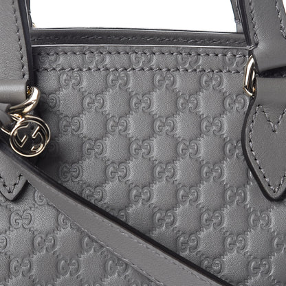Gucci Microguccissima Small Bree Tote Graphite 8 of 12