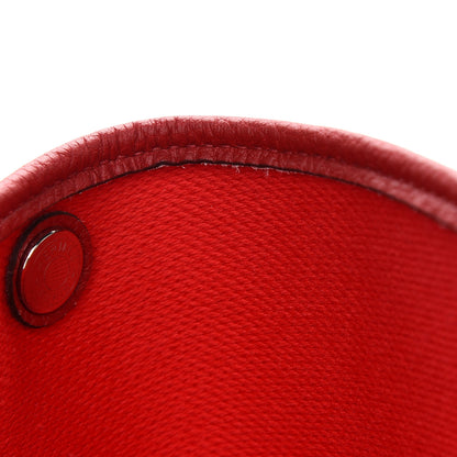 Hermes Twill H Negonda Garden Party 30 TPM Tote Rouge Piment 12 of 12