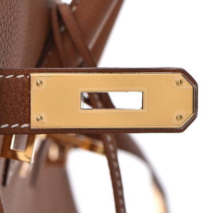 Hermes Togo Birkin 30 Gold 13 of 34