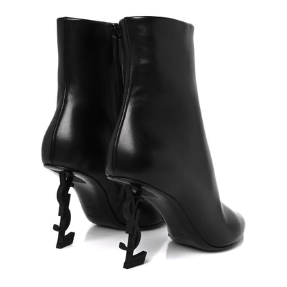 Saint Laurent Nappa Vendome Opyum 85 Ankle Boots 39 Black 5 of 10