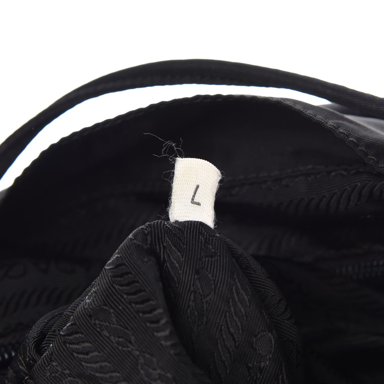 Prada Nylon Vela Medium Backpack Black 7 of 11