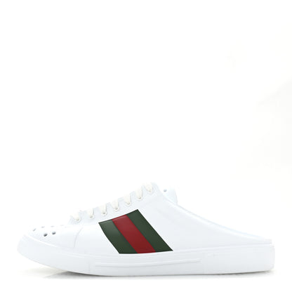 Gucci Rubber Ace Sabot Mules 39 Great White 1 of 9