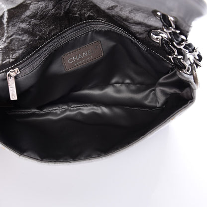 Chanel Vinyl Quilted Small Melrose Degrade Flap Black 6 of 10