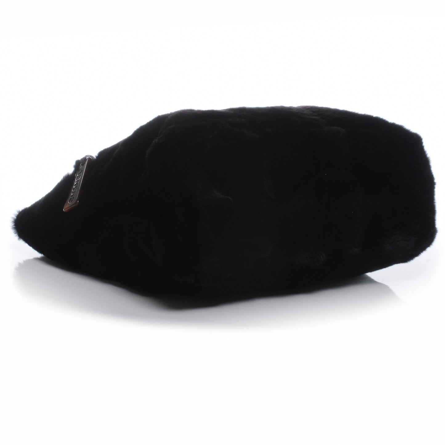 Orylag Rabbit Fur Tote Black