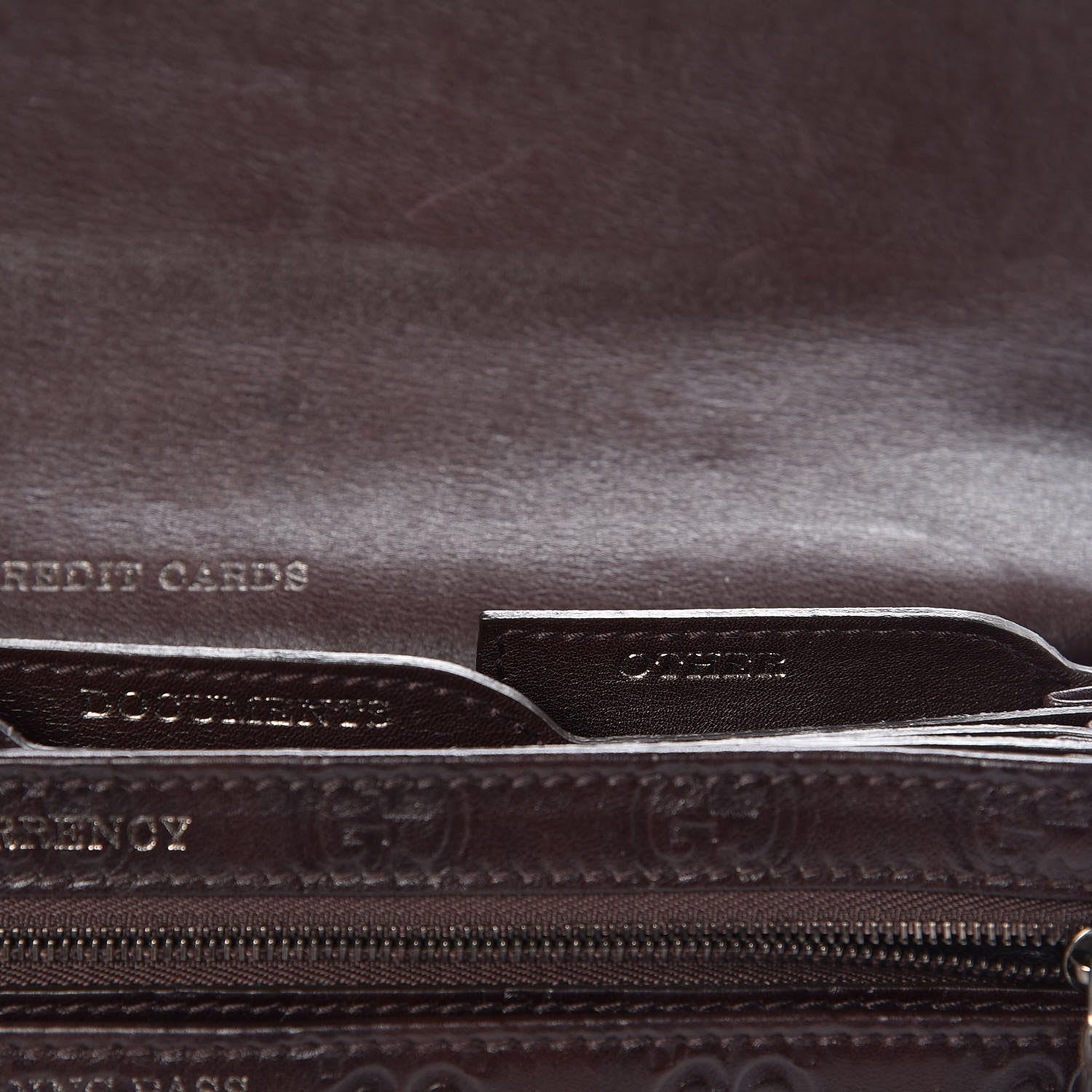 Gucci Guccissima Travel Document Case Brown 9 of 14