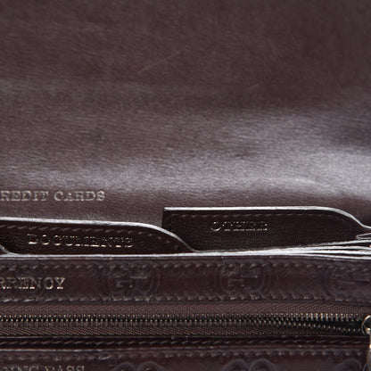 Gucci Guccissima Travel Document Case Brown 9 of 14