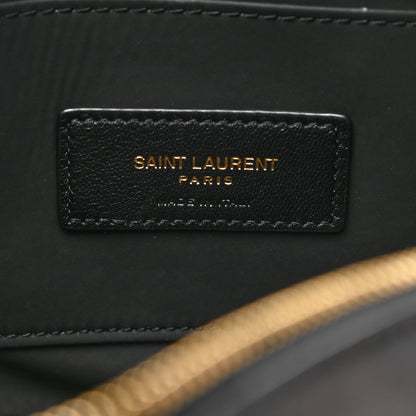 Saint Laurent Lambskin Quilted Lolita Cosmetic Pouch Black 6 of 8