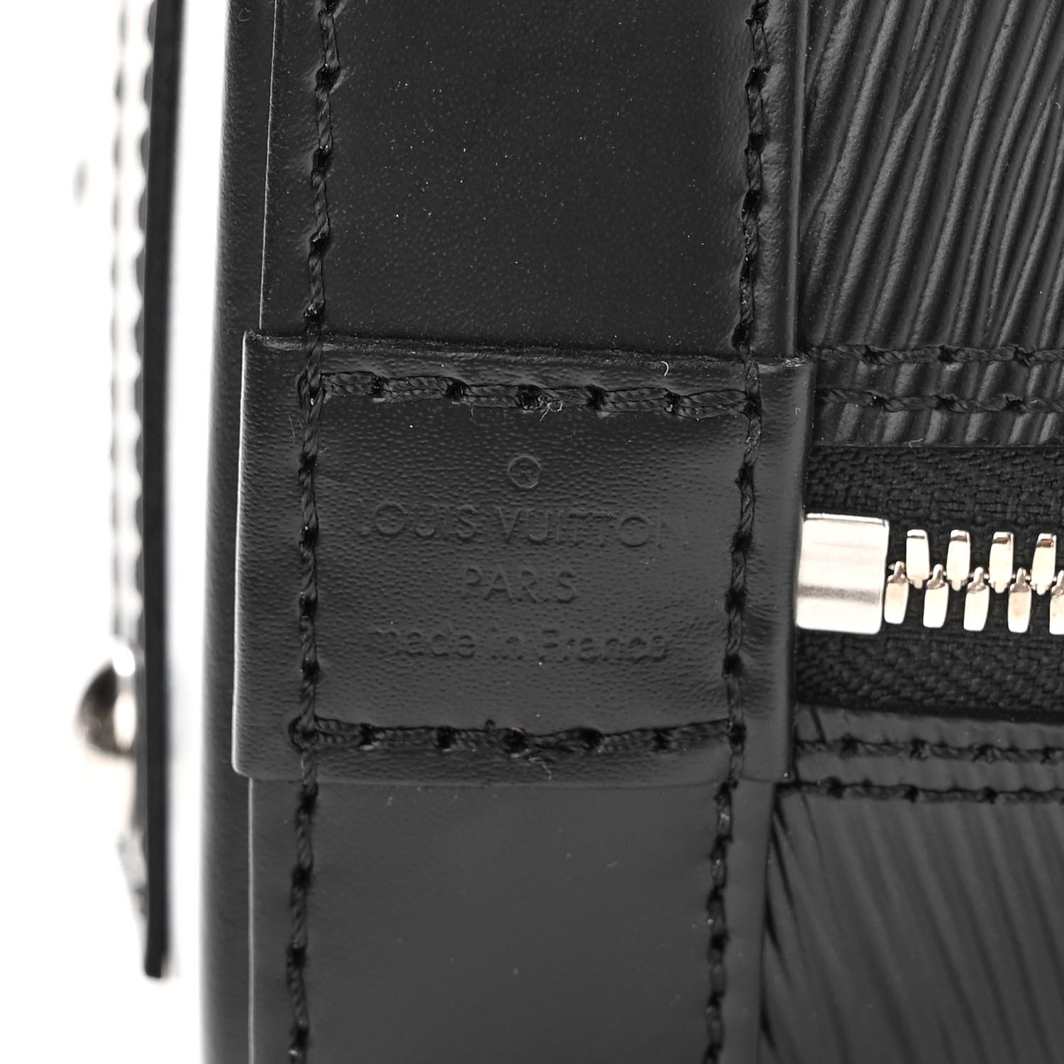 Louis Vuitton Epi Alma BB Black 6 of 9