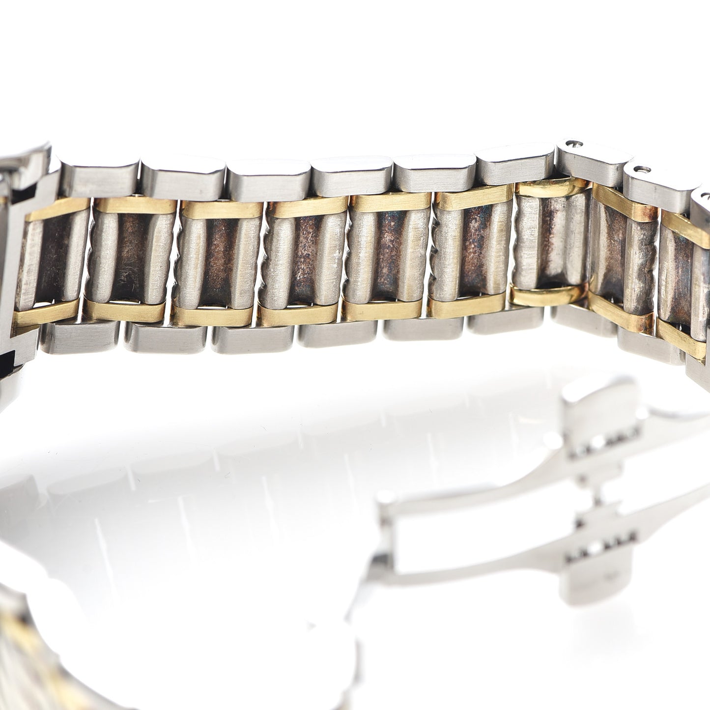 Stainless Steel 18K Yellow Gold 35mm Thoroughbred Automatic Watch