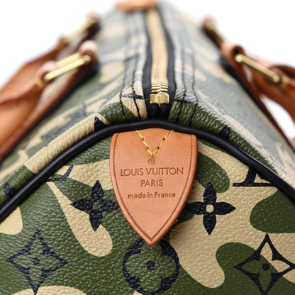 Louis Vuitton Monogramouflage Speedy 35 8 of 10