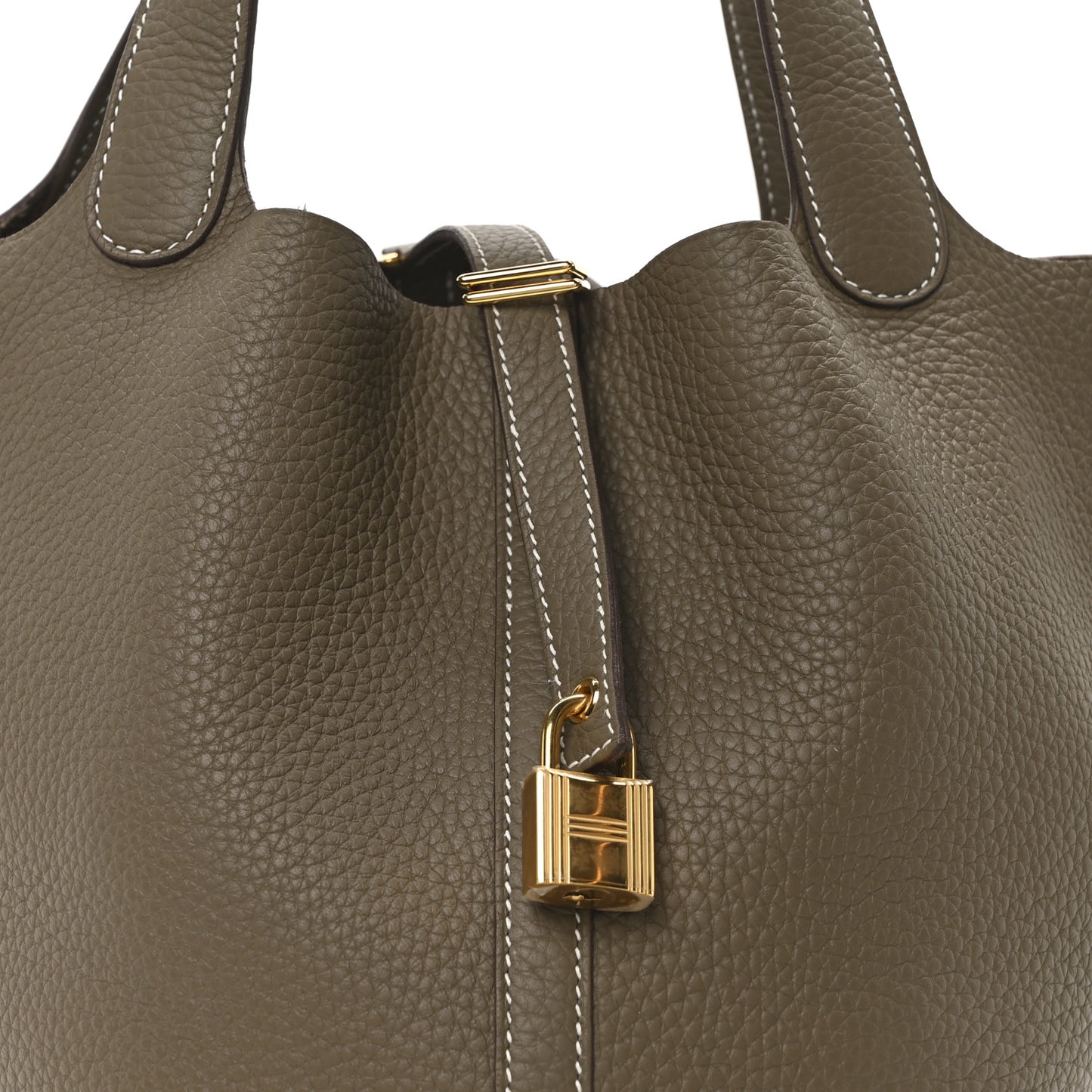 Taurillon Clemence Picotin Lock 22 MM Etoupe