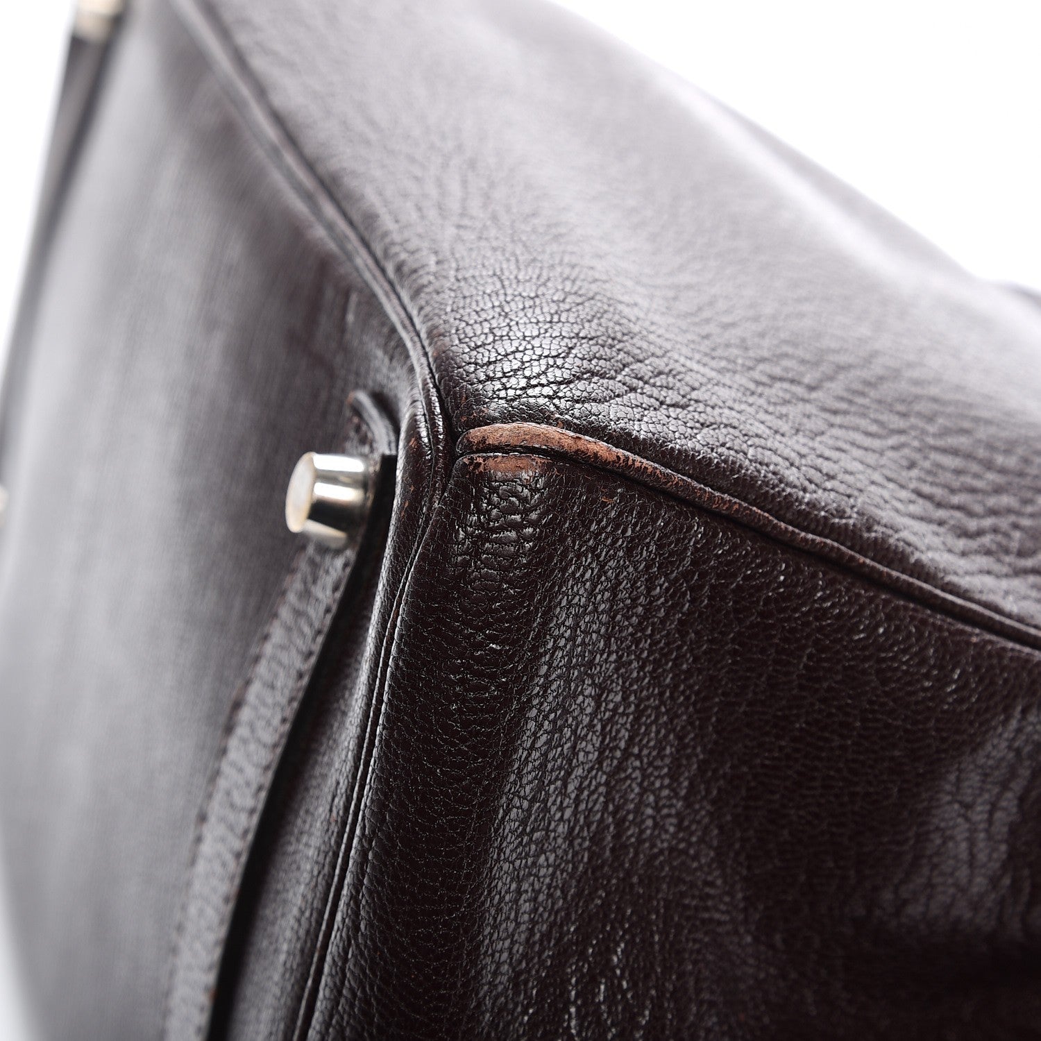 Hermes Chevre de Coromandel HAC Birkin 32 Cocoan 9 of 33