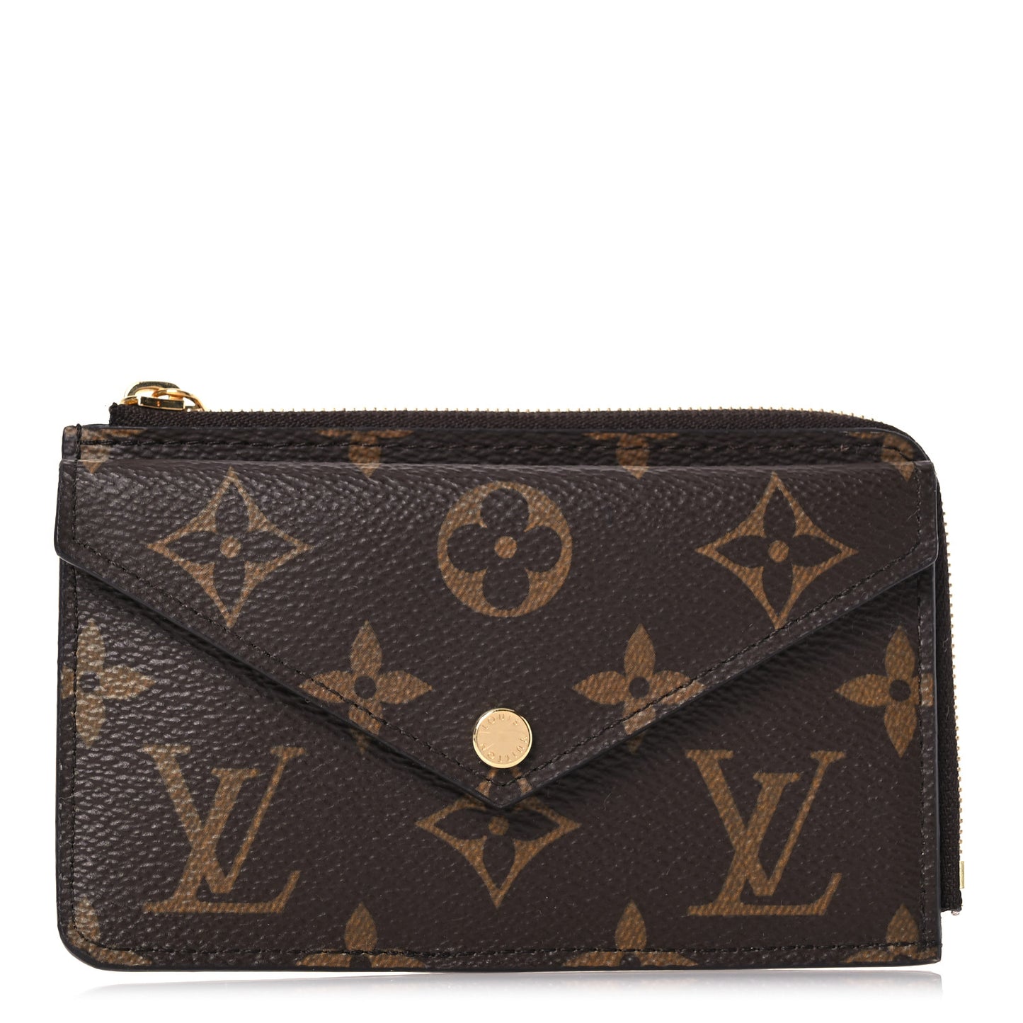 Monogram Recto Verso Card Holder Black