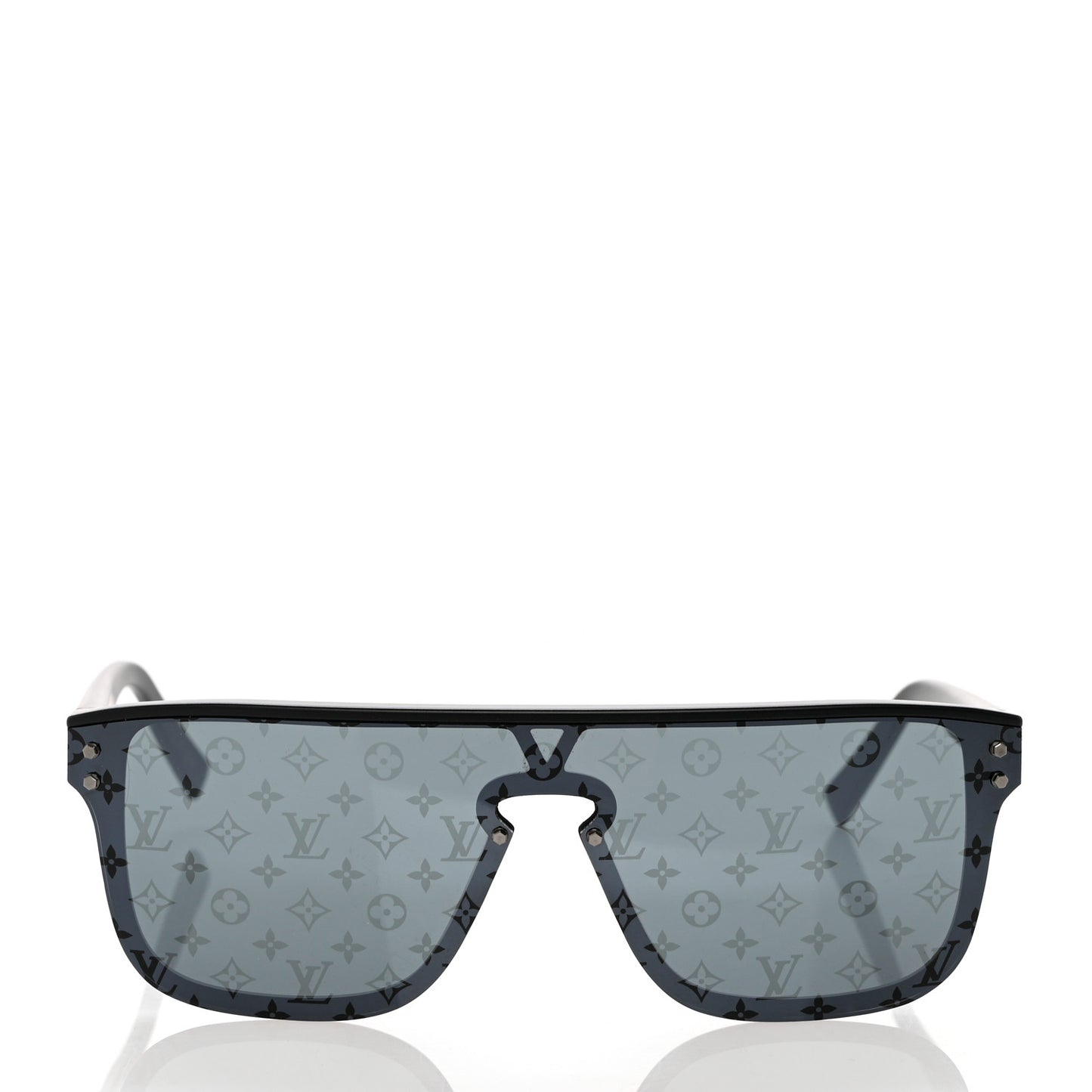 Acetate LV Waimea Square Sunglasses Z1082W Black