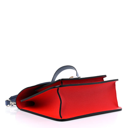 Louis Vuitton Epi Neo Monceau Black Coquelicot Blue Roi Safran 4 of 9