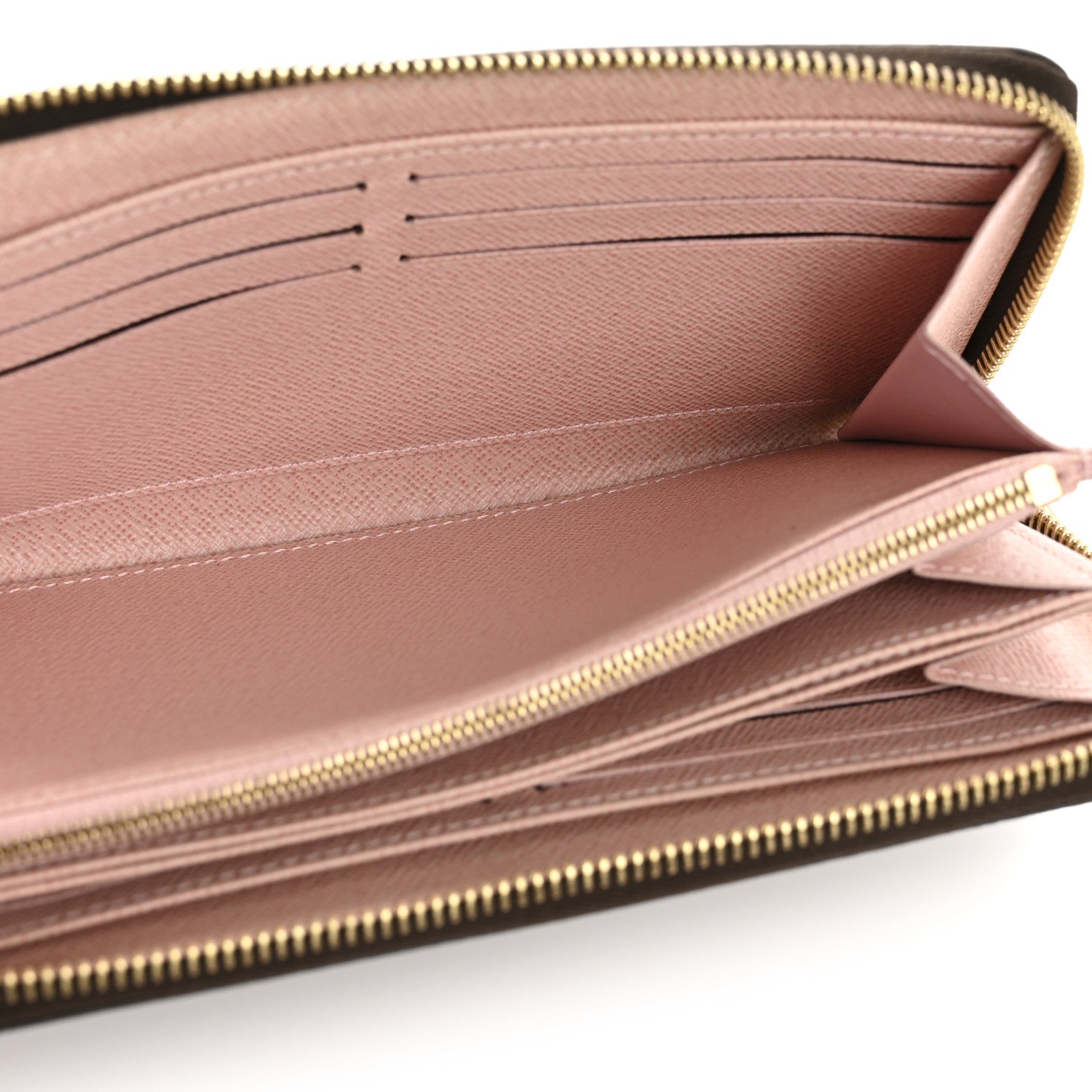 Louis Vuitton Monogram Zippy Wallet Rose Ballerine 5 of 10
