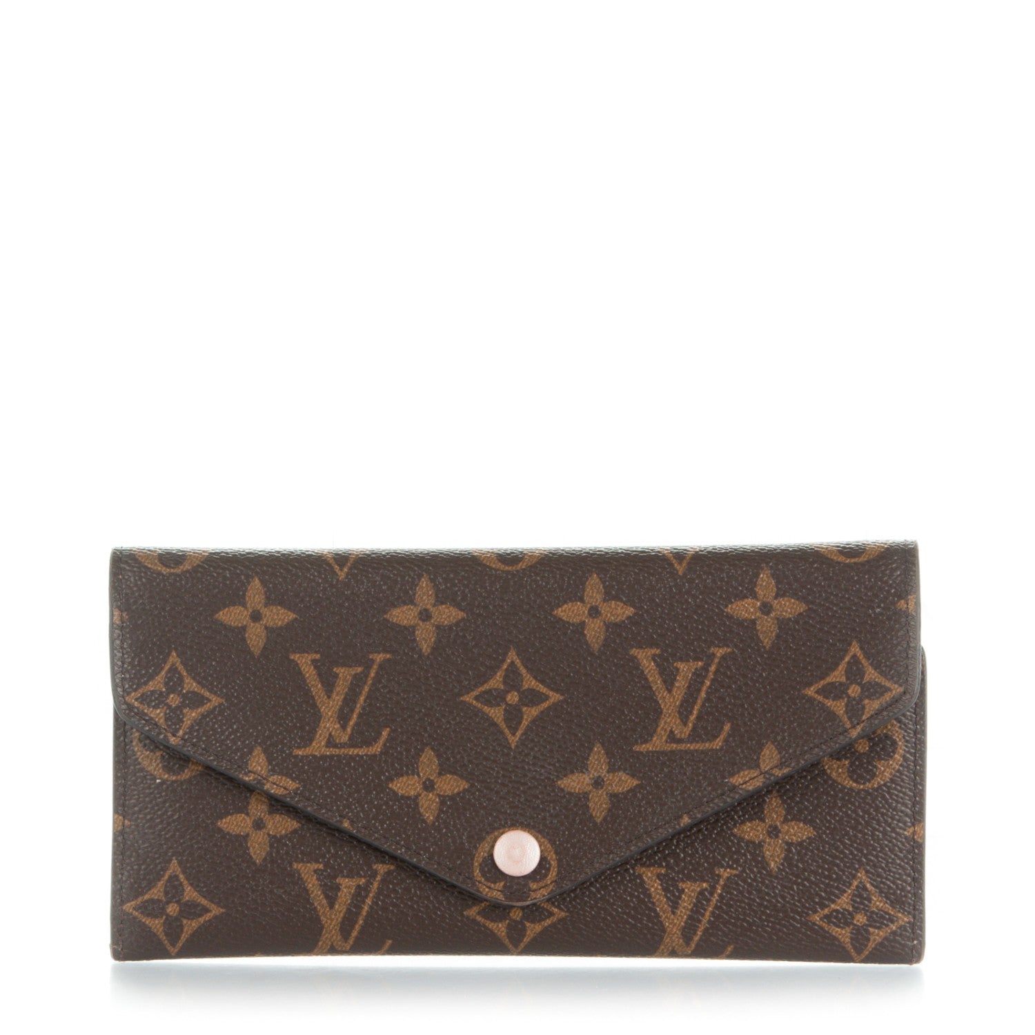 Louis Vuitton Monogram Josephine Wallet Rose Nacre 1 of 9