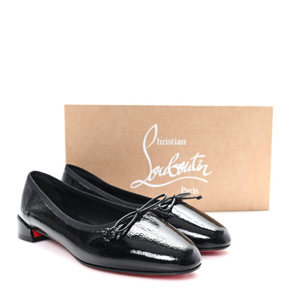 Christian Louboutin Patent Sweetie Jane Ballerina Flats 40.5 Black 9 of 9