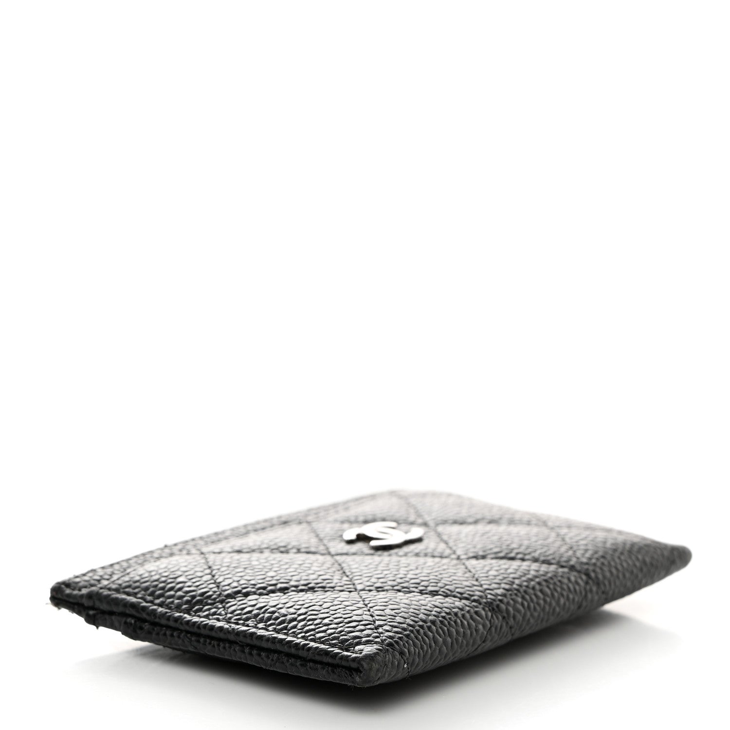 Chanel Caviar Quilted Card Holder Black 4 of 9