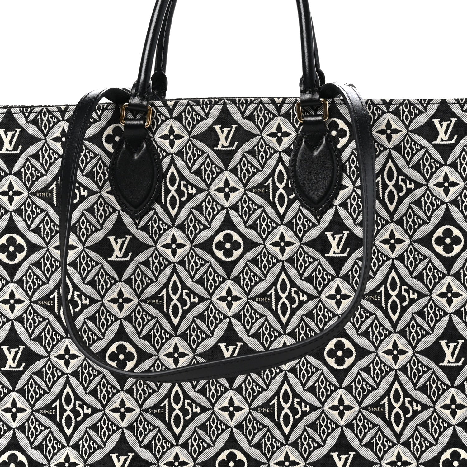 Louis Vuitton Jacquard Since 1854 Onthego GM Grey 8 of 10