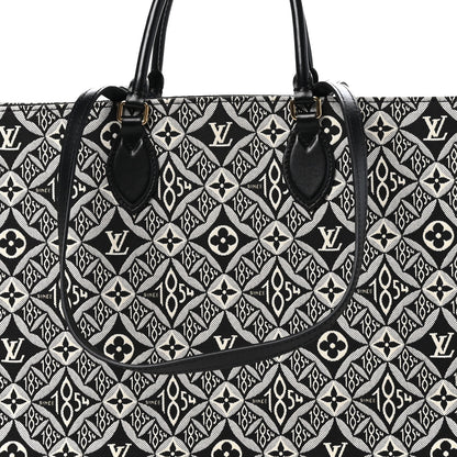 Louis Vuitton Jacquard Since 1854 Onthego GM Grey 8 of 10