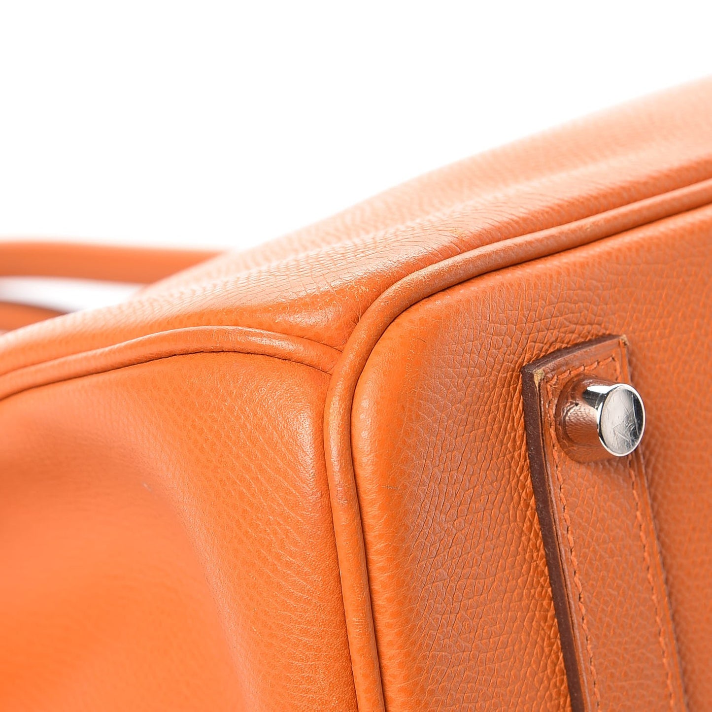 Epsom Birkin 35 Orange