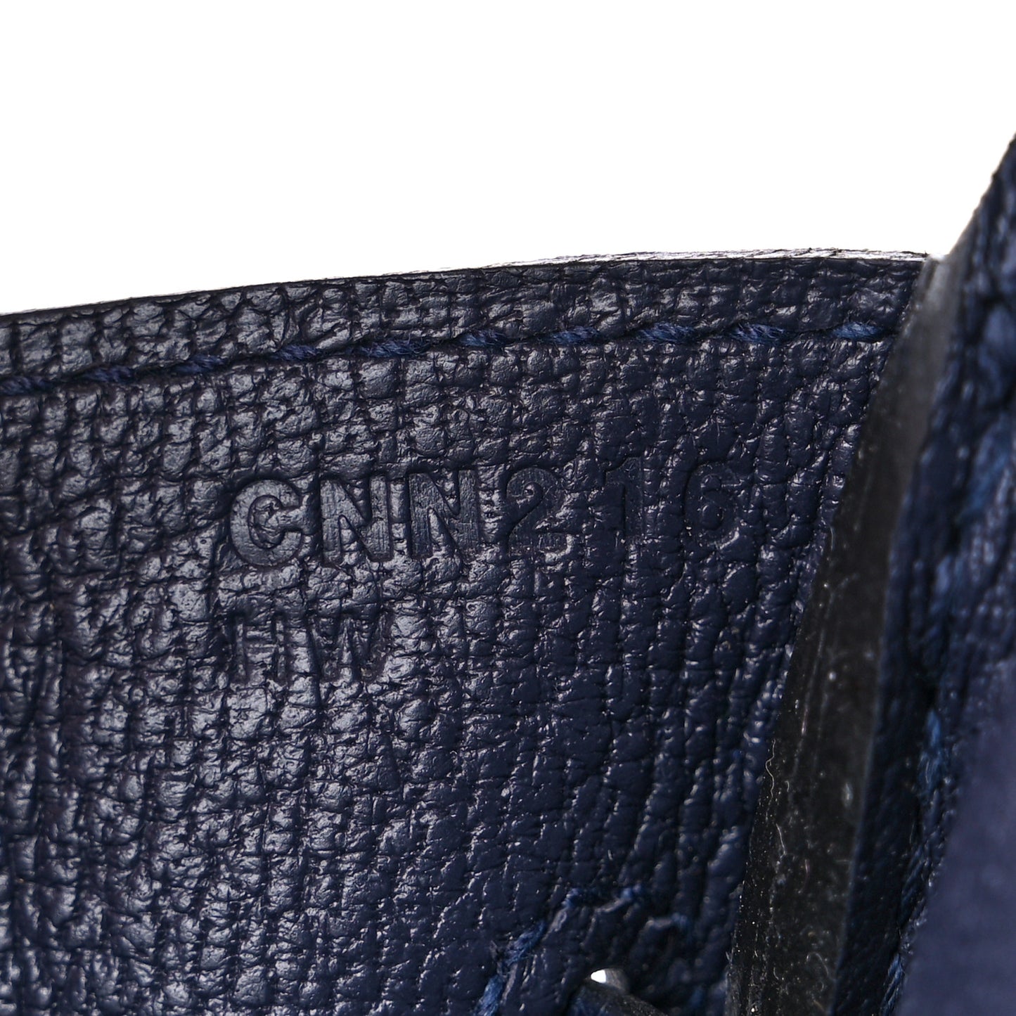 Togo Birkin 30 Bleu Nuit