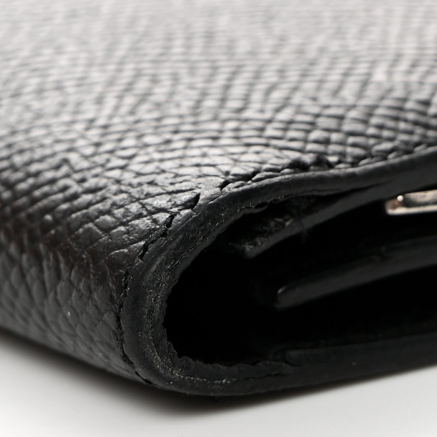 Epsom Bearn Gusset Wallet Black