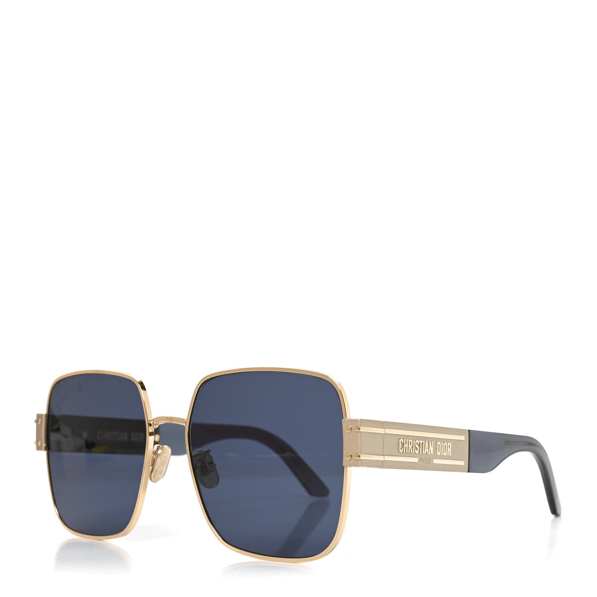 Christian Dior Diorsignature S4U Sunglasses Gold Blue 1 of 7