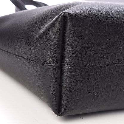 Saint Laurent Calfskin Large Shopping Tote Black 9 of 10