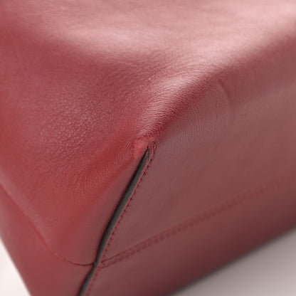 Fendi Vitello Dolce Medium By The Way Boston Bag Ciliegia 9 of 14